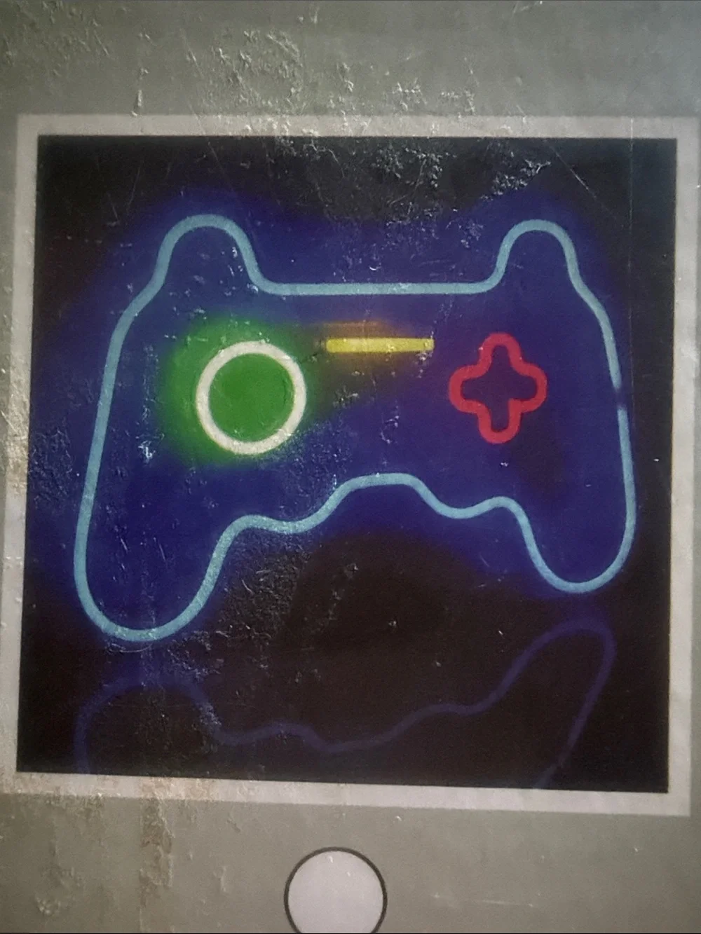 16” LED Neon Sign - Game Controller Design-Accent Home Wall Decor